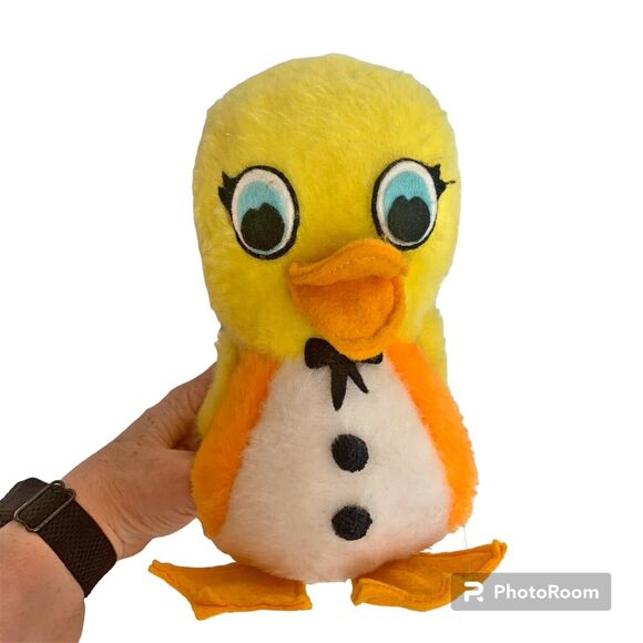 Vintage Cuddle Toys Douglas Plush Candy Corn Duck Pride Of America 9 Inch - Picture 1 of 11